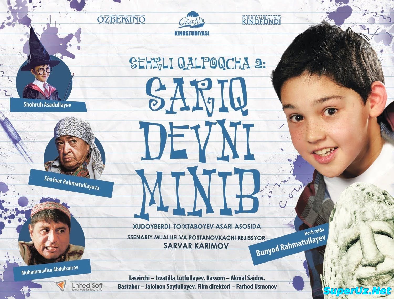Sariq devni minib O'zbek Kino 2014