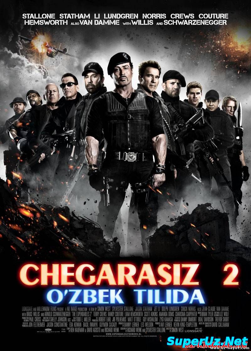 Chegarasiz 2 Uzbek tilida