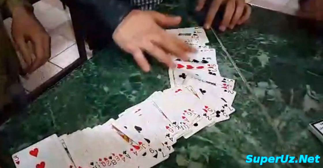 Uzbek karta ustasi - Qiziqarli video (2015)