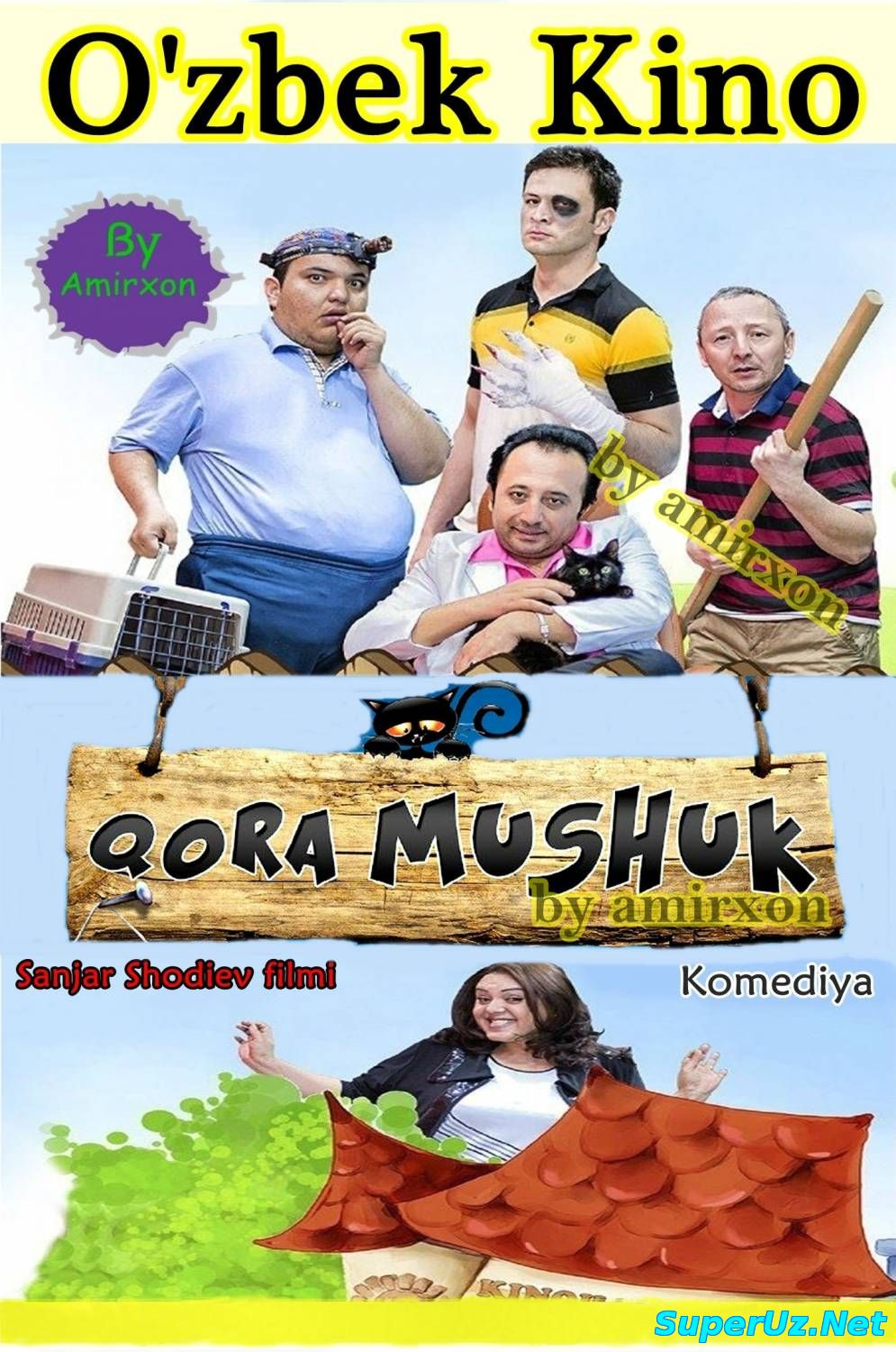 Qora Mushuk / Кора Мушук (Yangi Uzbek kino 2015)